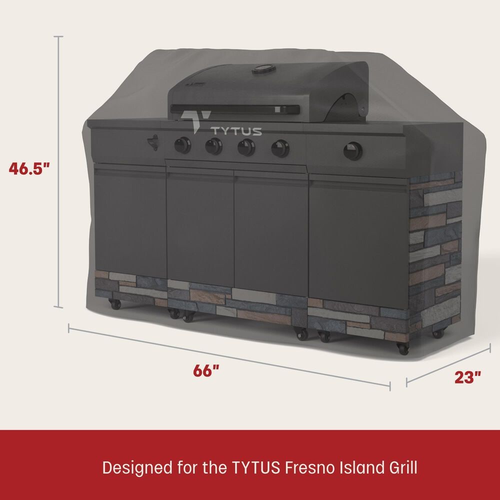 TYTUS Fresno Island Grill Cover in Black, , large