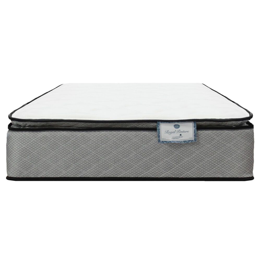 Omaha Bedding Regal Posture Pillow Top Plush King Mattress, , large