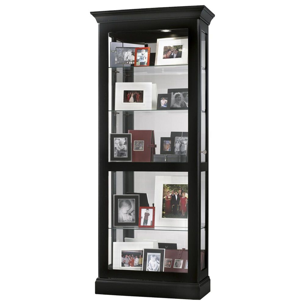 Howard Miller Curio Berends 2 Way Slider in Black Satin, , large