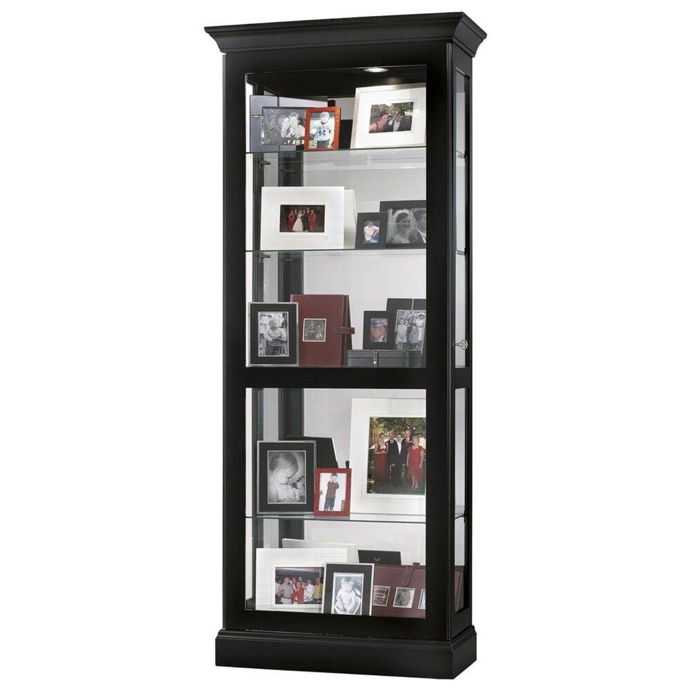 Howard Miller Curio Berends 2 Way Slider in Black Satin, , large