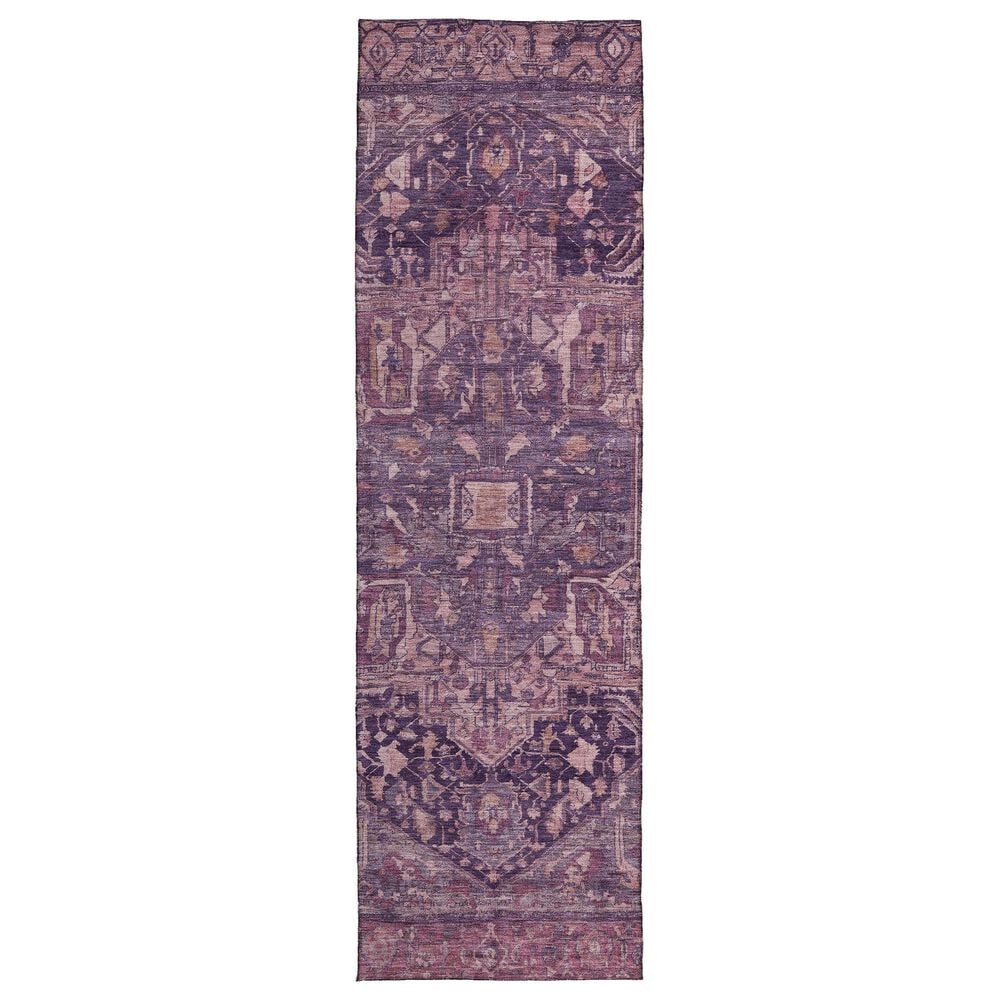 Dalyn Rug Company Solace SL14 2"3" x 7"6" Eggplant Runner, , large
