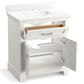 Kohler Charlemont 30" Single Bathroom Vanity in White with 3 cm White Quartz Top and Rectangular Sink, , large