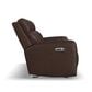 Flexsteel Alister Gliding Power Reclining Sofa with Headrest and Lumbar in Burnt Umber, , large