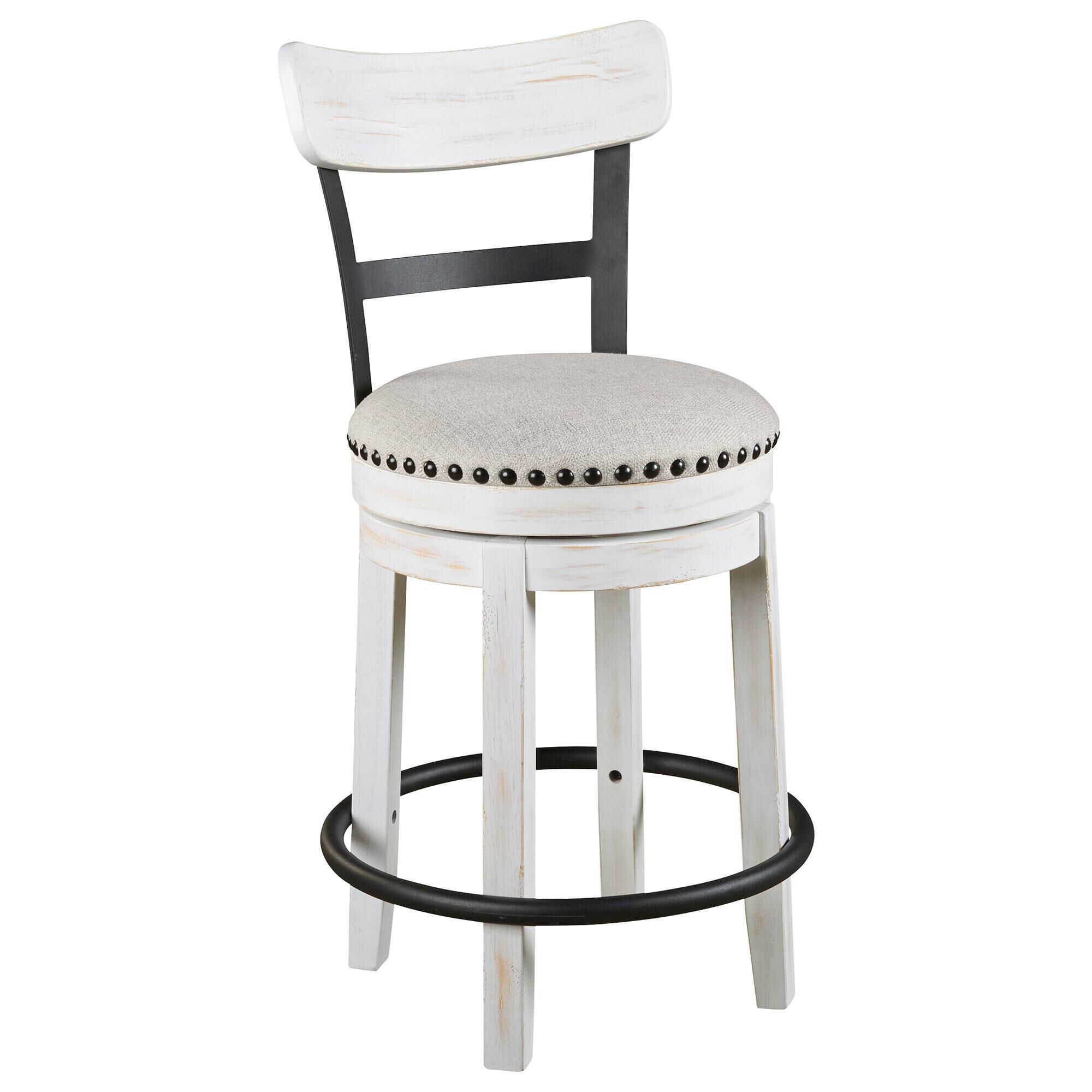 Signature Design by Ashley Valebeck Swivel Counter Height Stool in