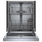 Bosch 100 Series 24"" Built-In Recessed Handle Dishwasher with Digital Control in Stainless Steel, , large