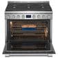 Frigidaire Professional 36" Gas Range with True Convection in Stainless Steel, , large