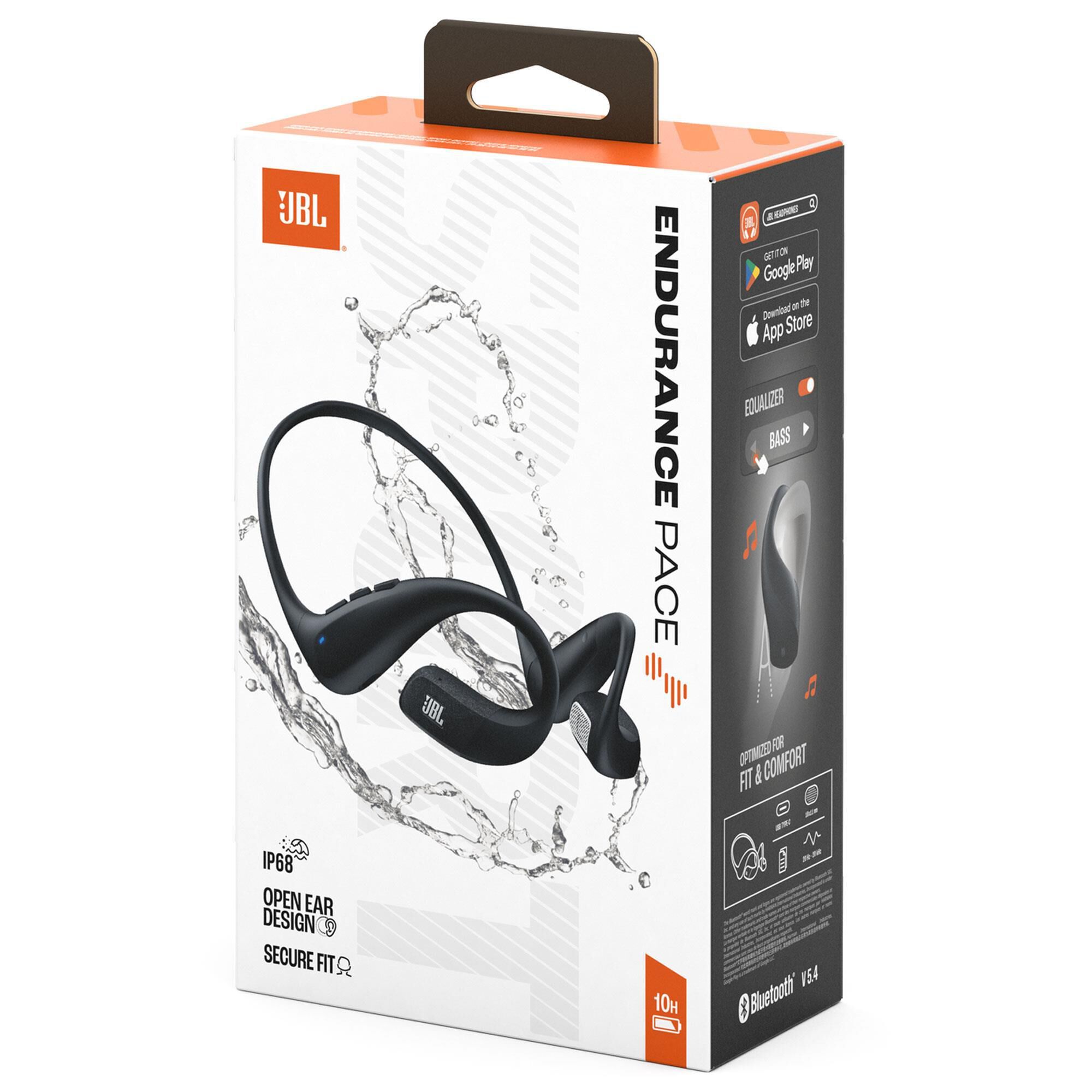 新品未開封 JBL ENDURANCE PACE ワイヤレスイヤホン IP68 JBL Endurance Pace True Wireless Over Ear Headphones in Black