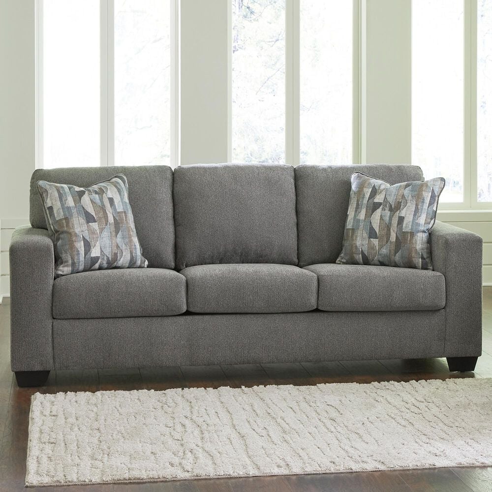 Ashley Deltona Queen Sofa Sleeper in Graphite, , large