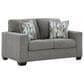 Ashley Deltona Loveseat in Graphite, , large