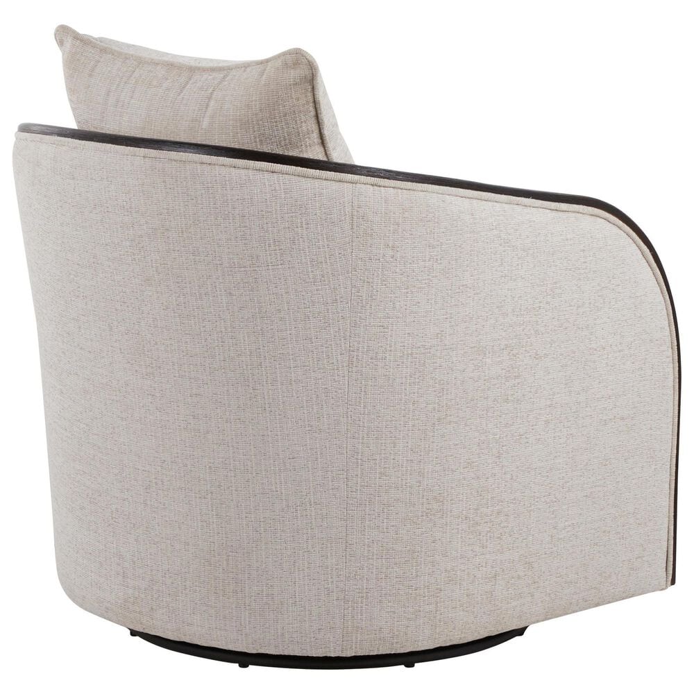 LumiSource Gemma Swivel Accent Chair in Sand, , large