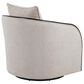 LumiSource Gemma Swivel Accent Chair in Sand, , large