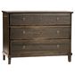 Blue Sun Designs Soren 3 Drawer Dresser in Black, , large