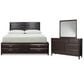 Ashley Vanmore 3-Piece California King Storage Bedroom Set in Dark Brown, , large