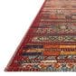 Loloi Mika 6"7" x 9"4" Red and Multicolor Area Performance Rug, , large