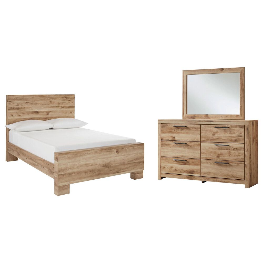 Ashley Hyanna 3-Piece Full Bedroom Set in Golden Rust Tan
, , large