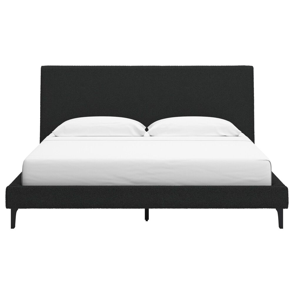 Ashley Cadmori King Upholstered Bed in Black, , large