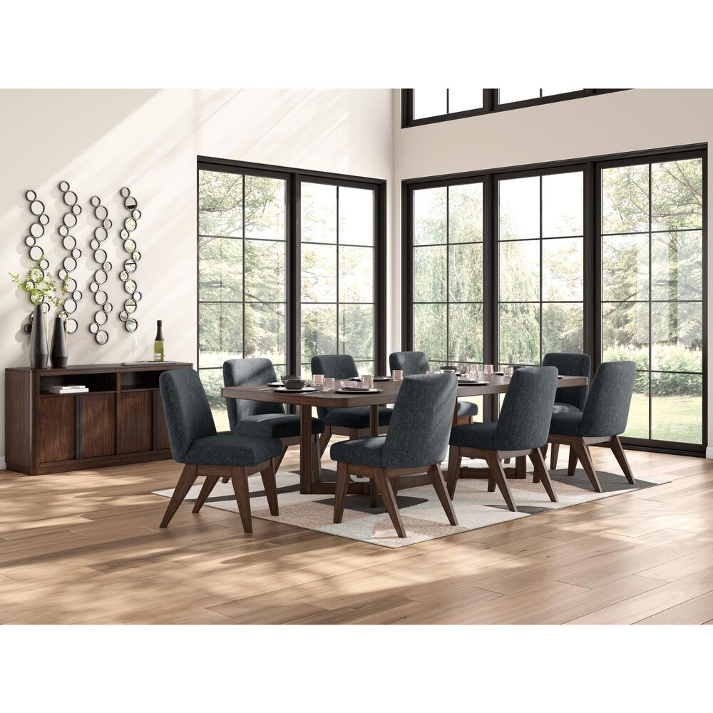 Ashley Dilenno Rectangular Dining Table in Rich Warm Brown - Table Only, , large