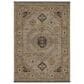 Oriental Weavers Legacy Beige, Tan and Orange 7"10" x 10"10" Area Rug, , large