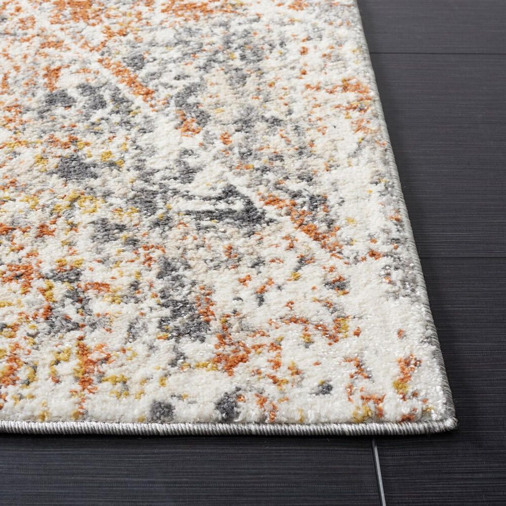 Safavieh Aston ASN728 4&#39; x 6&#39; Ivory and Grey Area Rug, , large