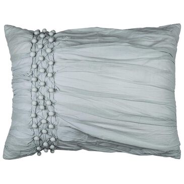 Rizzy Home Chelsea Cane 20" x 36" King Sham in Blue, , large