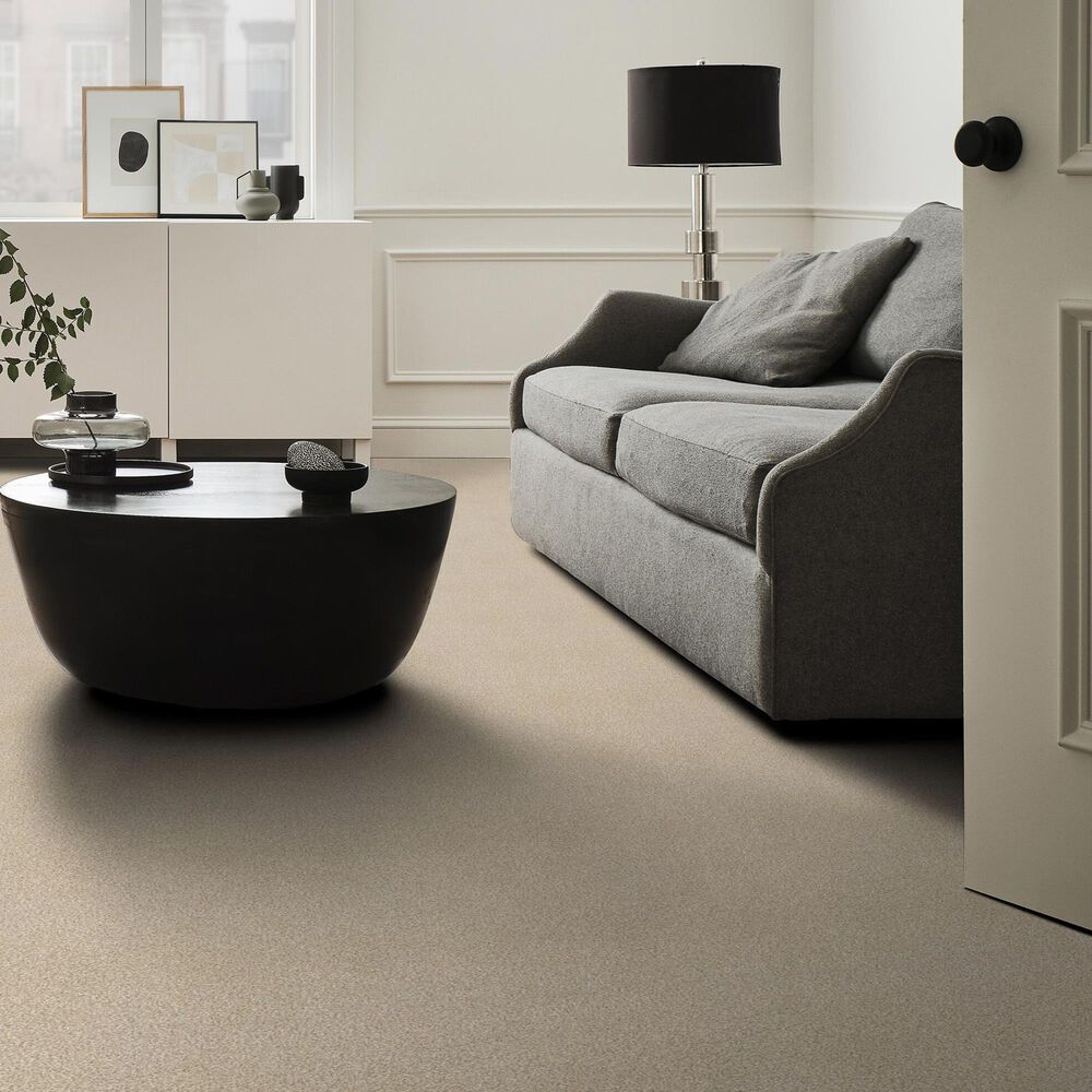Shaw Tonal Comfort Blue Carpet in Dinner with Friends, , large