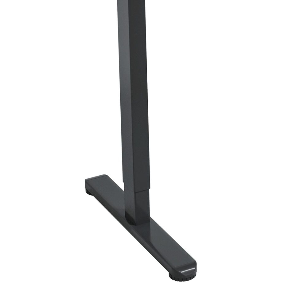 Rta Products Llc Zenith Electric Height Adjustable Sit-to-Stand Desk in Black, , large