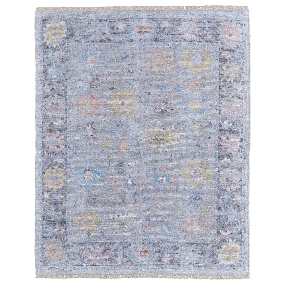 Feizy Caldwell 9" x 12" Blue and Multicolor Area Rug, , large
