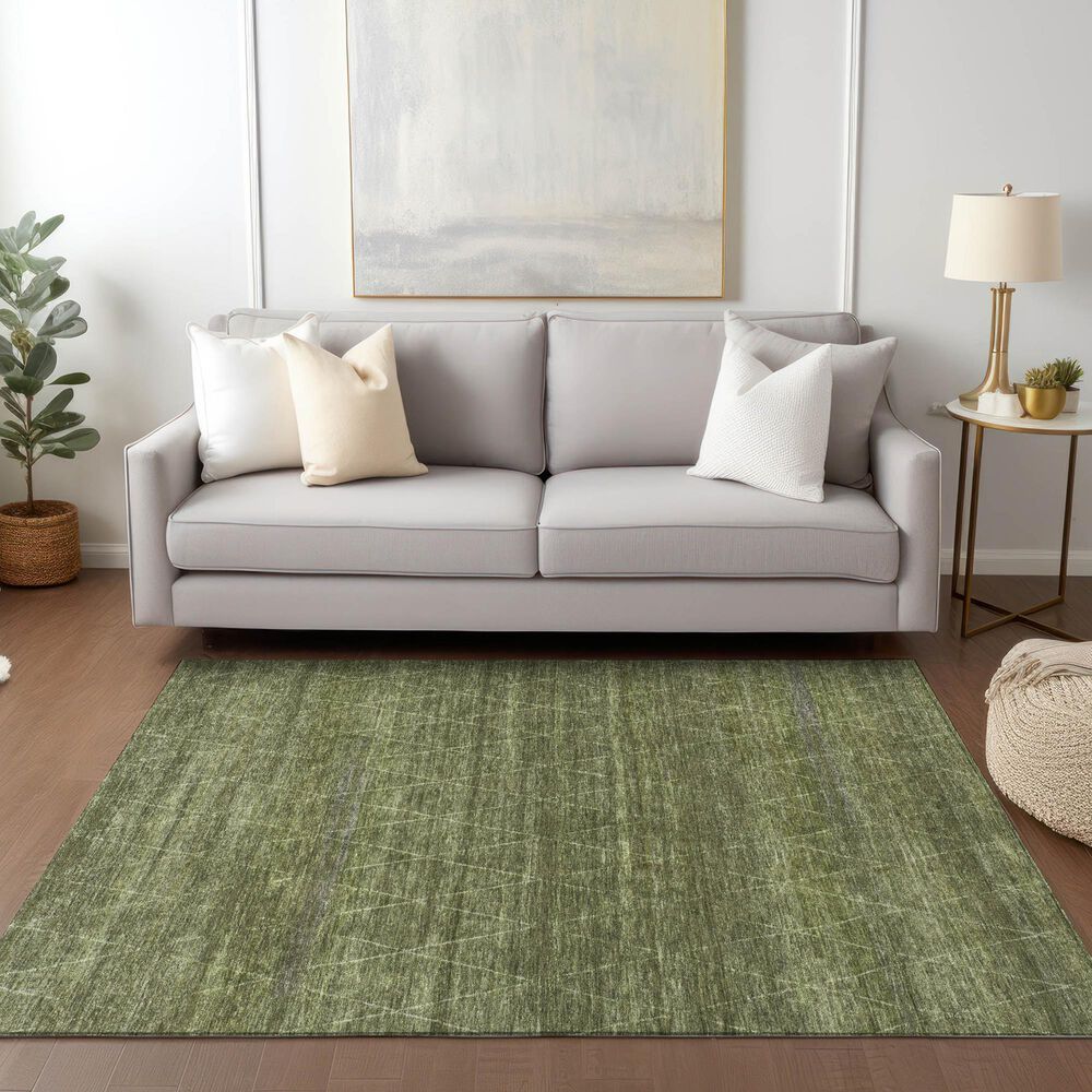 Dalyn Rug Company Burano BU3 9&#39; x 12&#39; Olive Indoor/Outdoor Area Rug, , large
