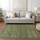 Dalyn Rug Company Burano BU3 9" x 12" Olive Indoor/Outdoor Area Rug, , large