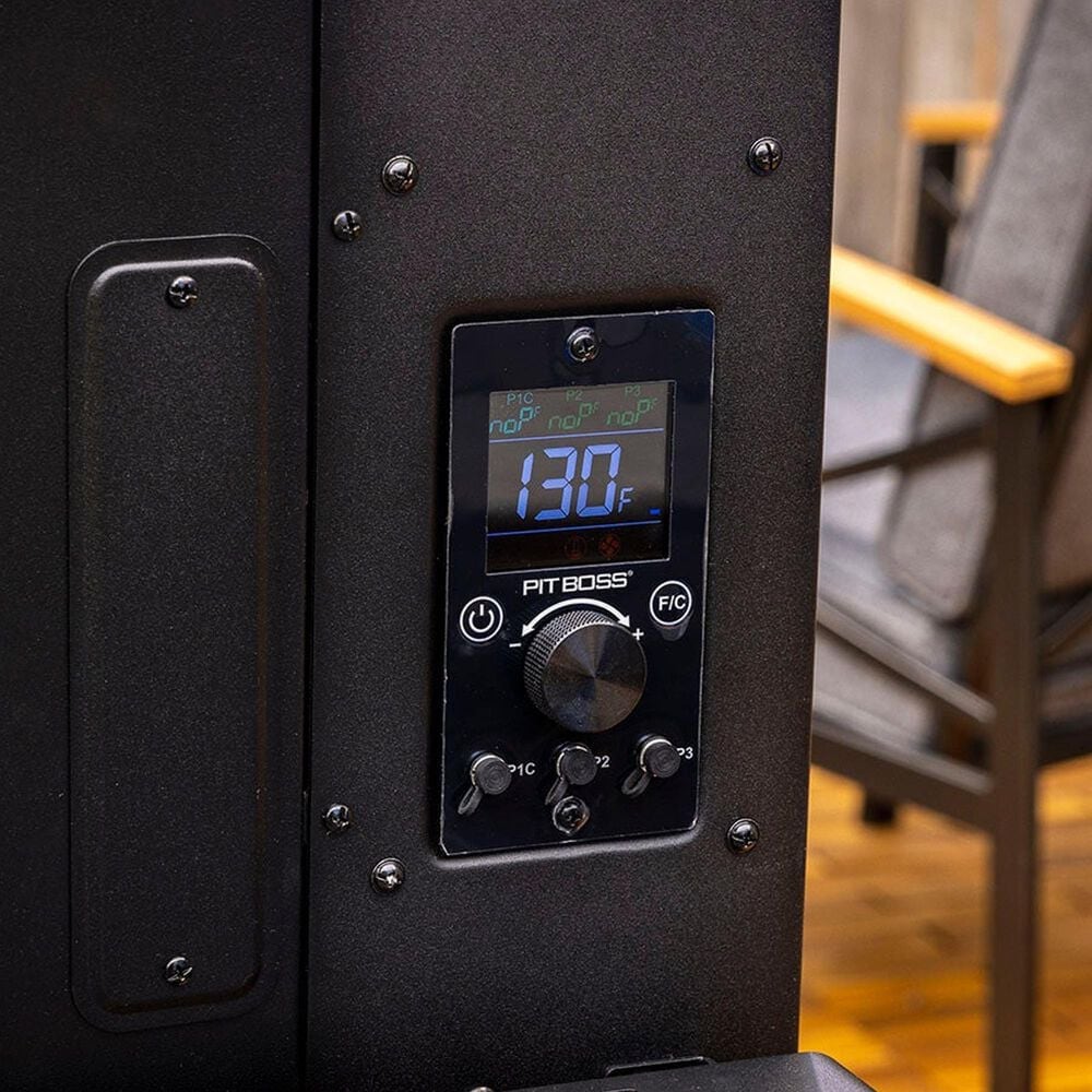 Pit Boss Navigator 6-Series Vertical Pellet Smoker in Black, , large