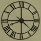 at HOME Lacy Wall Clock in Charcoal Gray, , large