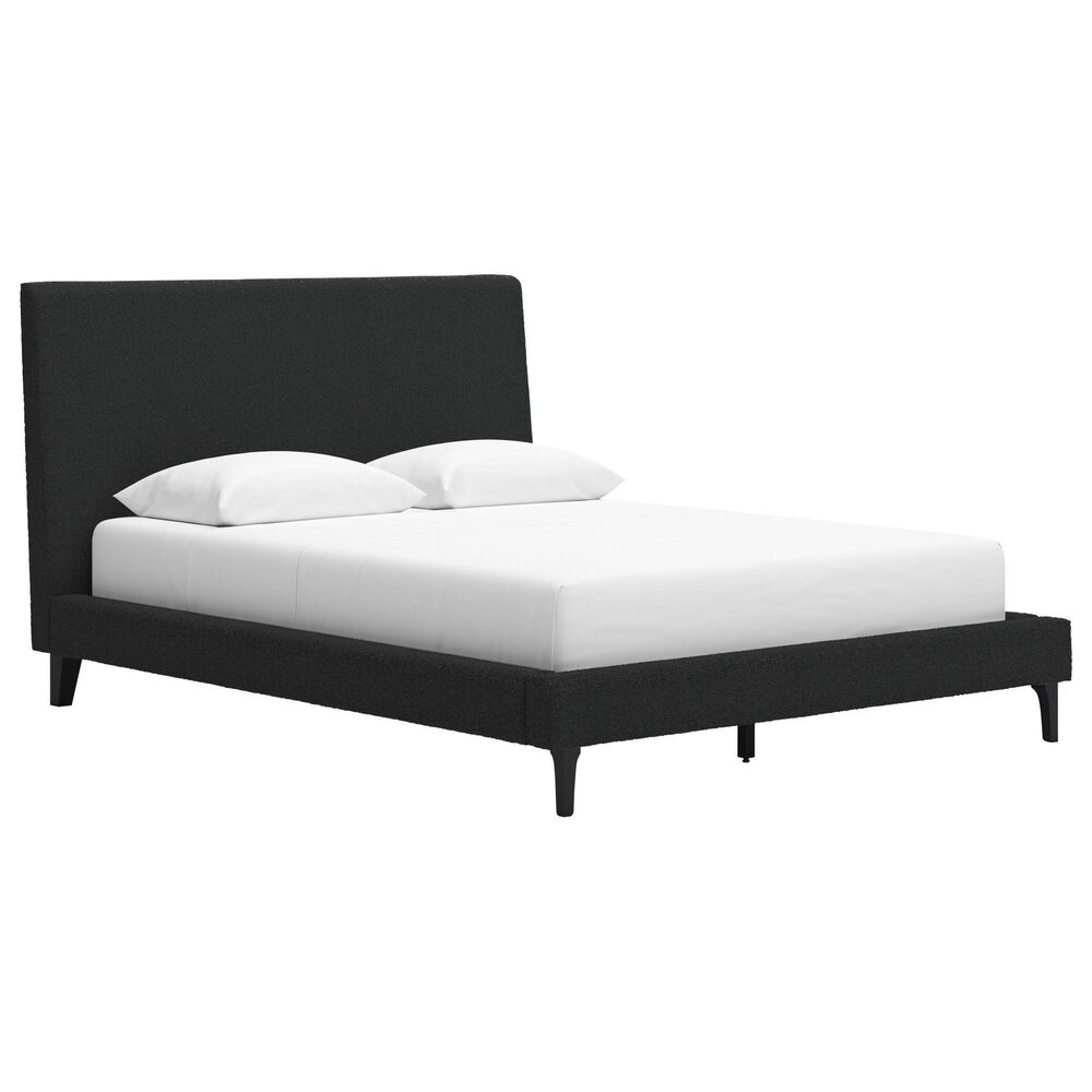 Ashley Cadmori Queen Upholstered Bed in Black, , large