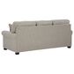 Ashley Gaelon Queen Sleeper Sofa in Dune Velvet, , large