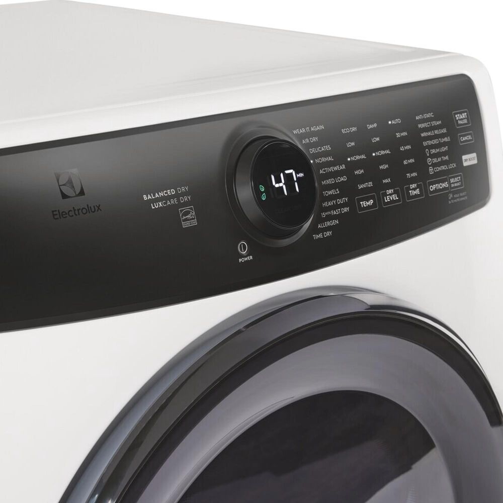 Electrolux 4.5 Cu. Ft. Front Load Washer and 8.0 Cu. Ft. Electric Dryer in Matte White, , large