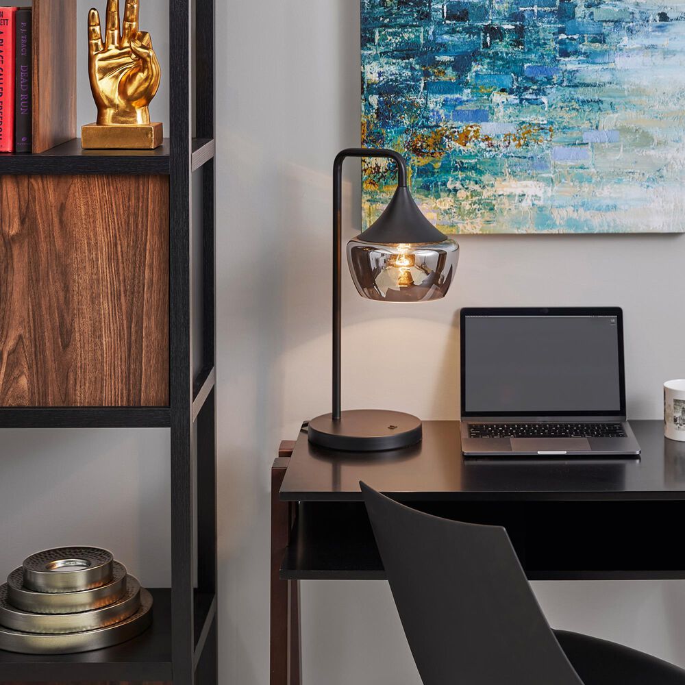 Adesso Eliza Table Lamp in Black, , large