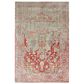Oriental Weavers Pandora 1501U 9"10" x 12"10" Grey and Orange Area Rug, , large