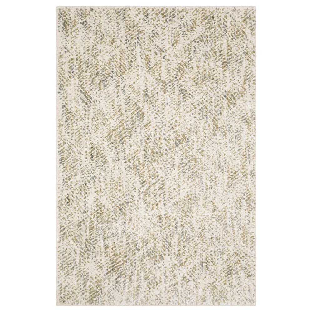 Oriental Weavers Aspen 3154E Ivory and Gold 7"10" x 10"10" Area Rug, , large