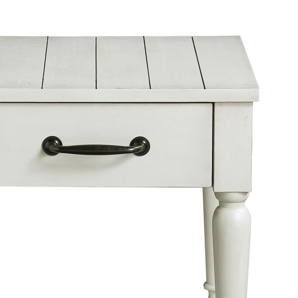 Steve Silver Furniture Hemingway End Table in Alabaster, , large