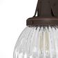 Hunter Cypress Grove 1-Light Wall Sconce in Onyx Bengal, , large