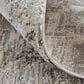 Feizy Vancouver 10" x 14" Ivory and Charcoal Area Rug, , large