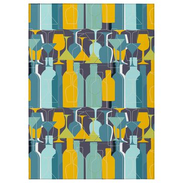 Dalyn Rug Company Kendall KE13 5" x 7"6" Ink Area Rug, , large