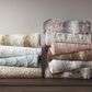 Hampton Park Zuri 60" x 70" Faux Fur Throw in Snow Leopard, , large
