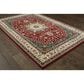 Oriental Weavers Kashan 119N1 7"10" x 10"10" Red Area Rug, , large