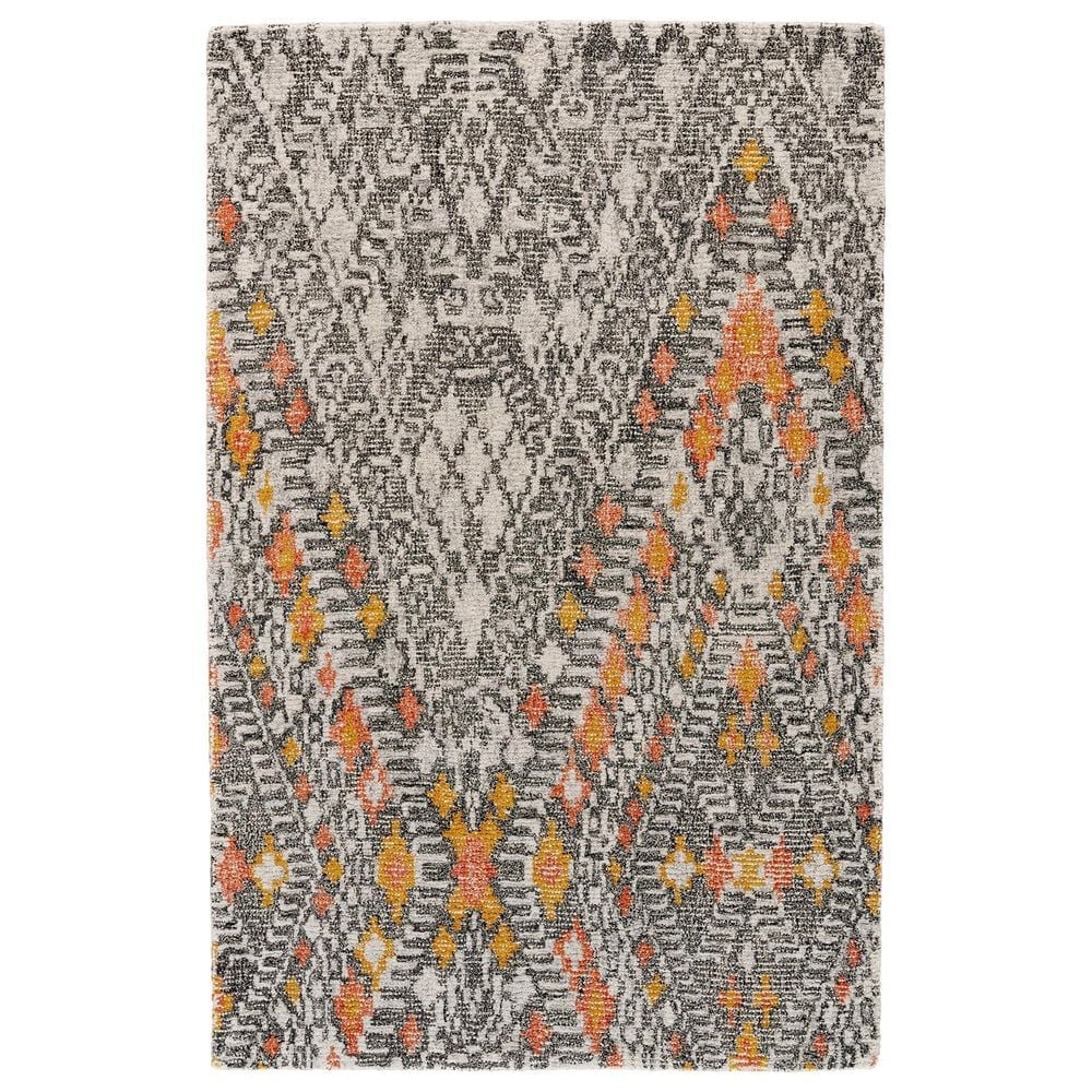 Feizy Arazad 3"6" x 5"6" Tangerine Area Rug, , large