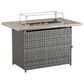 Sunwell Garden 6-Piece Fire Pit Set in Gray, , large