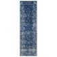 Safavieh Evoke EVK270A 2"2" x 15" Navy and Ivory Runner, , large