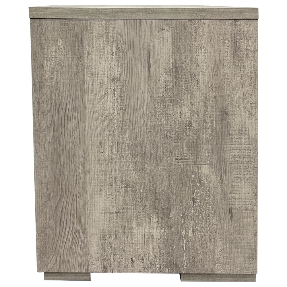 Mayberry Hill San Matteo 2-Drawer Nightstand in Ash Gray and White, , large