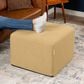 Jaxx Monroe Medium Ottoman in Wheat Gold, , large
