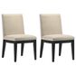 HOMLUX Side Chair in Ebony Black (Set of 2), , large