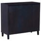 Linon Home Decor Miles 3-Door Accent Cabinet in Midnight Blue, , large